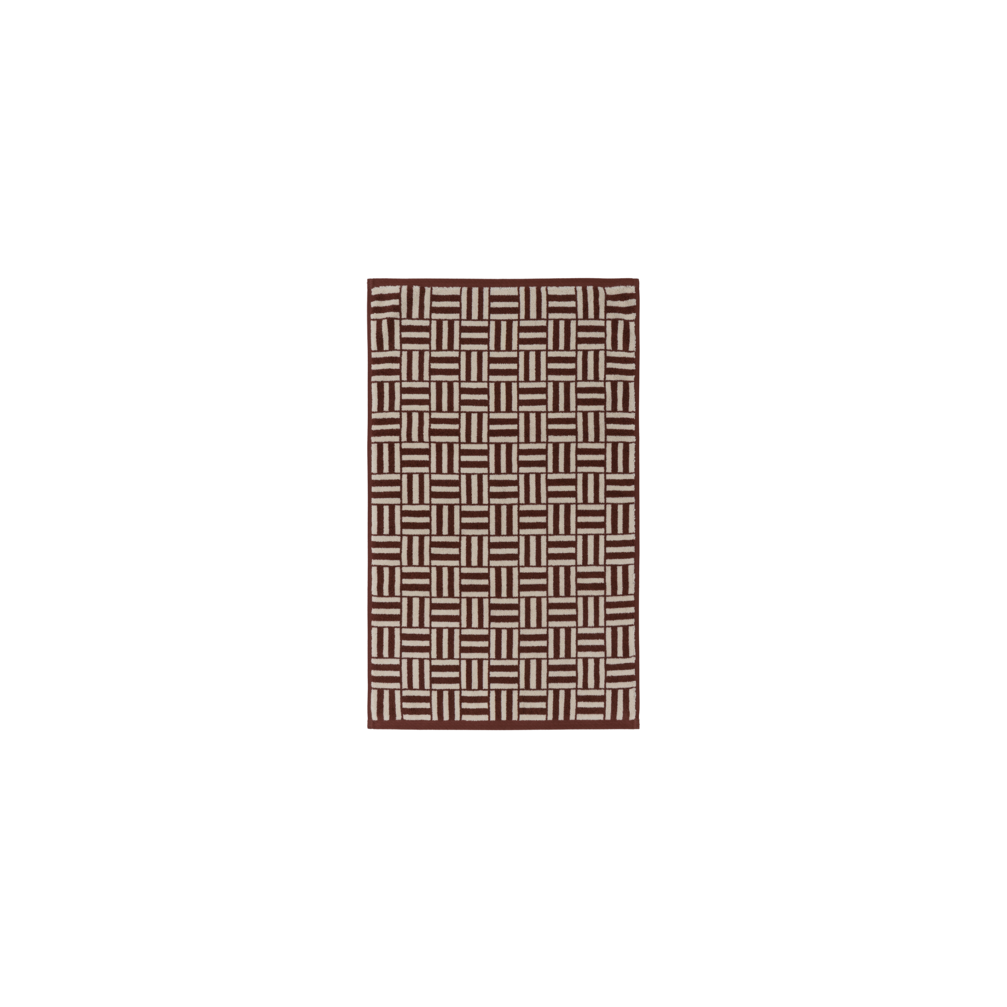Saroma Bath Mat - Mudbrick & Crème