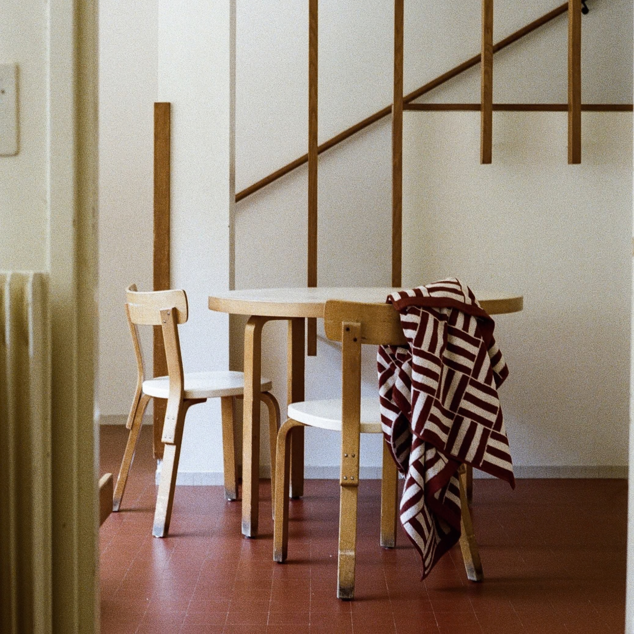 Willis Pool Towel - Mudbrick & Crème