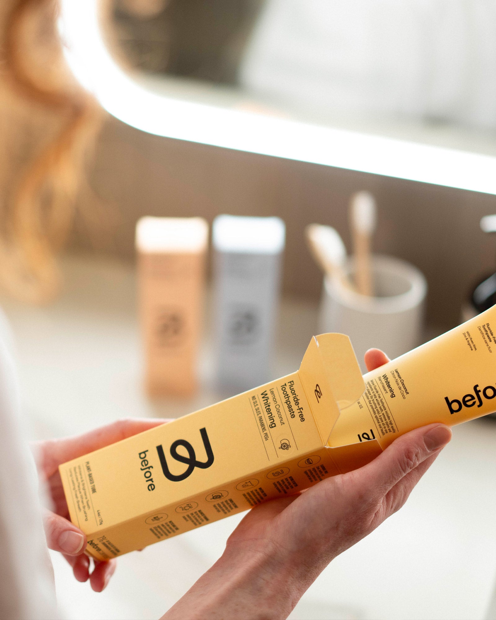 Lemon Coconut Whitening Fluoride Free Toothpaste