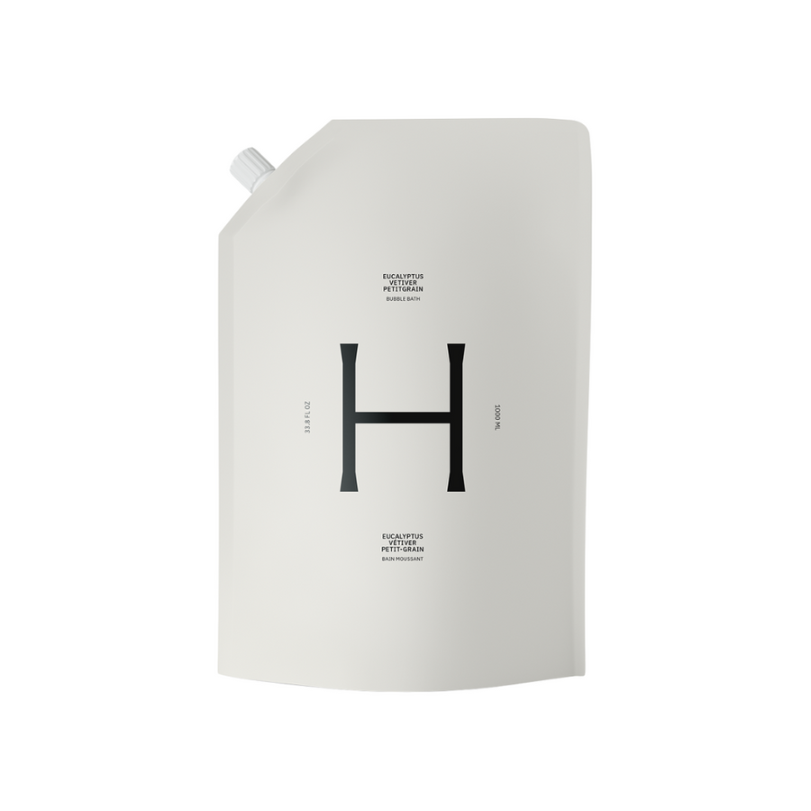 Bubble Bath Refill - Eucalyptus, Vetiver, Petitgrain