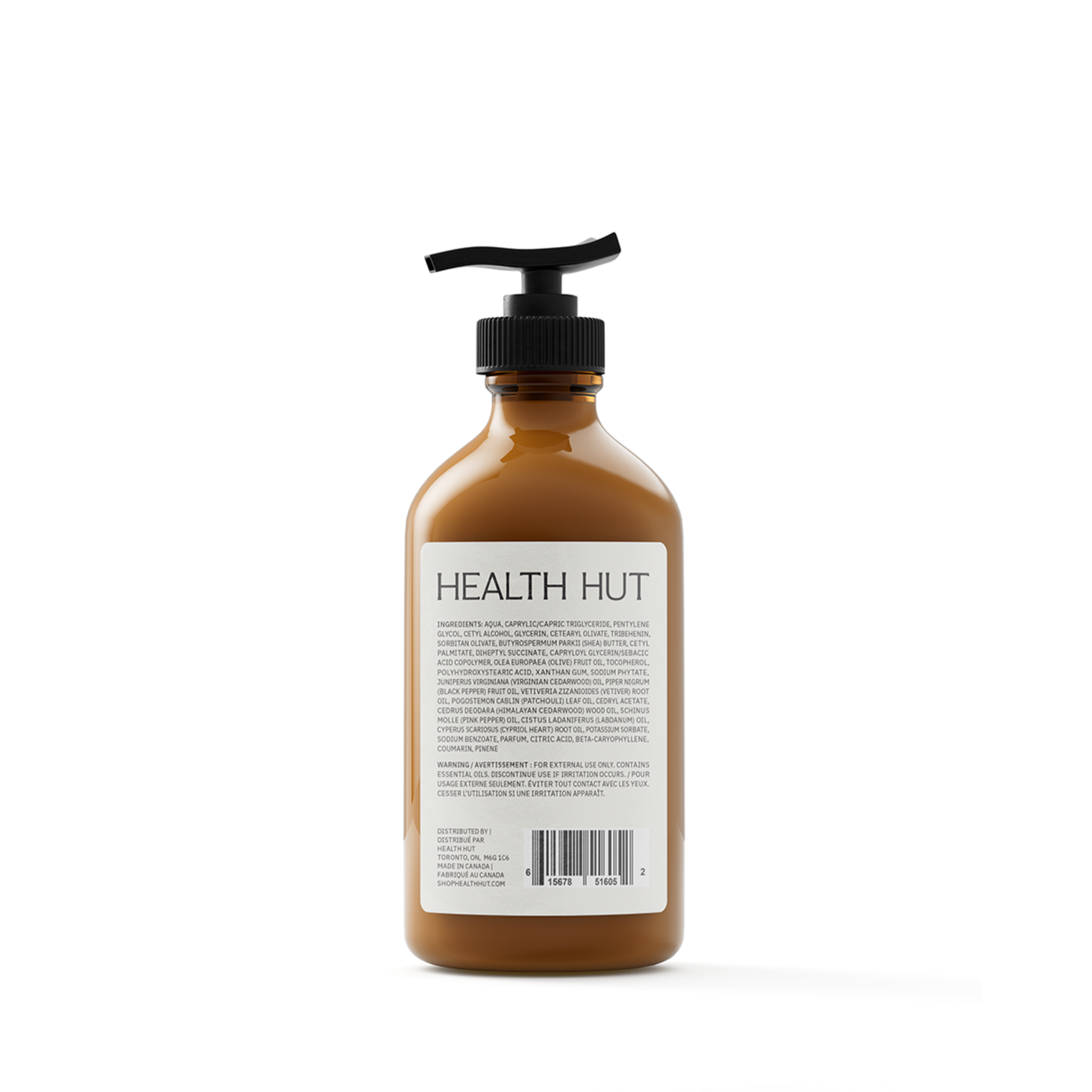 Cedarwood, Black Pepper, Labdanum Hand & Body Lotion