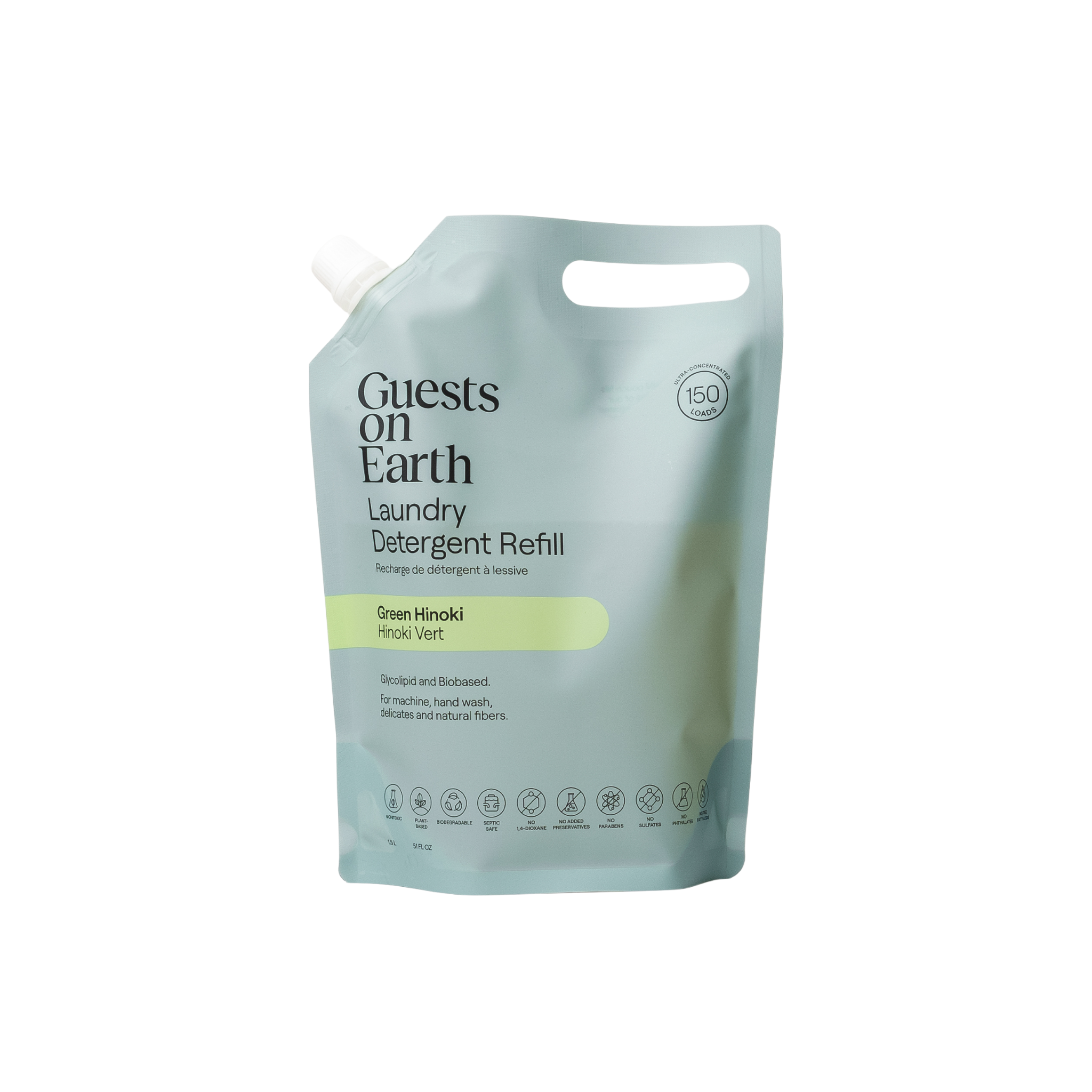 Green Hinoki Laundry Detergent Refill