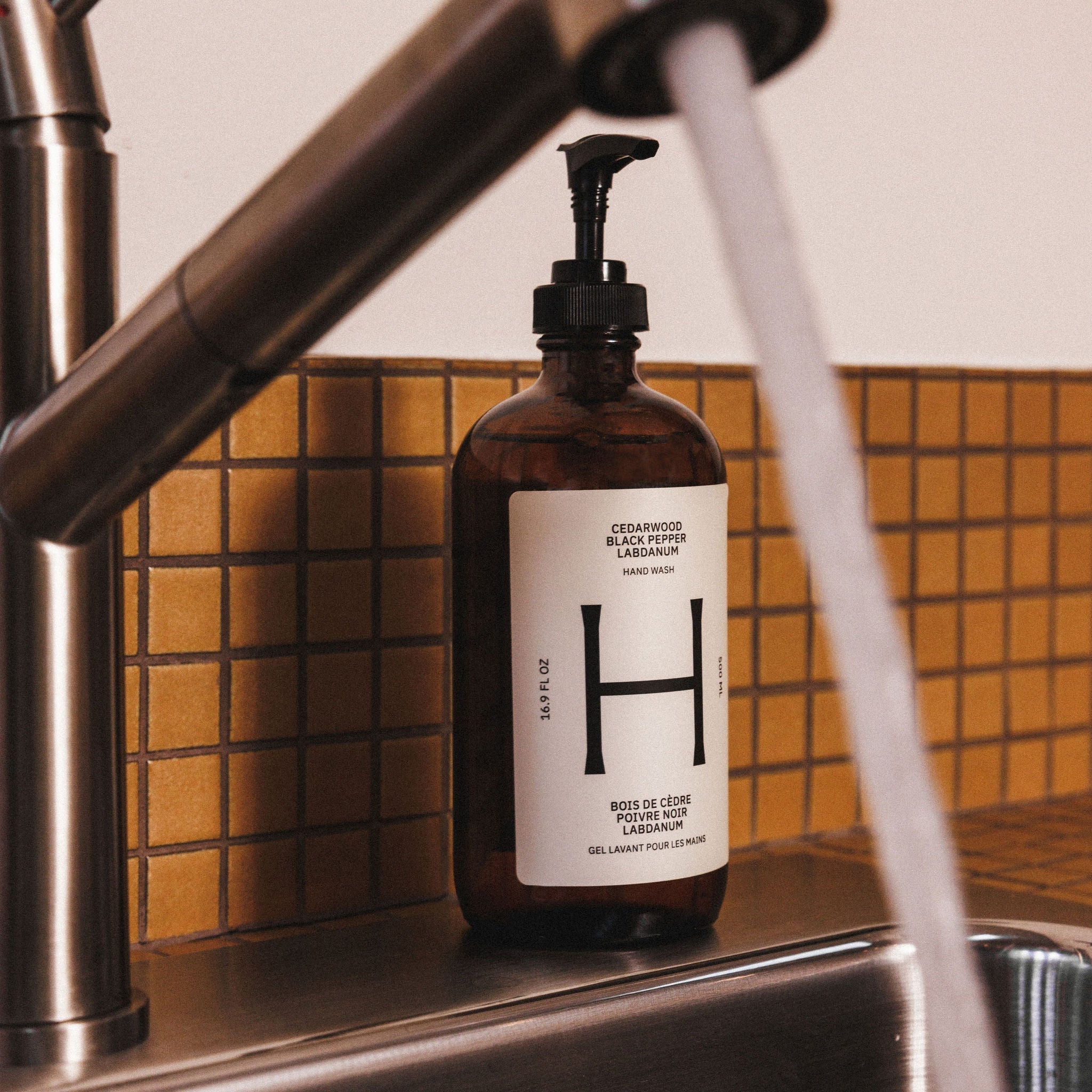 Cedarwood, Black Pepper, Labdanum Hand Wash