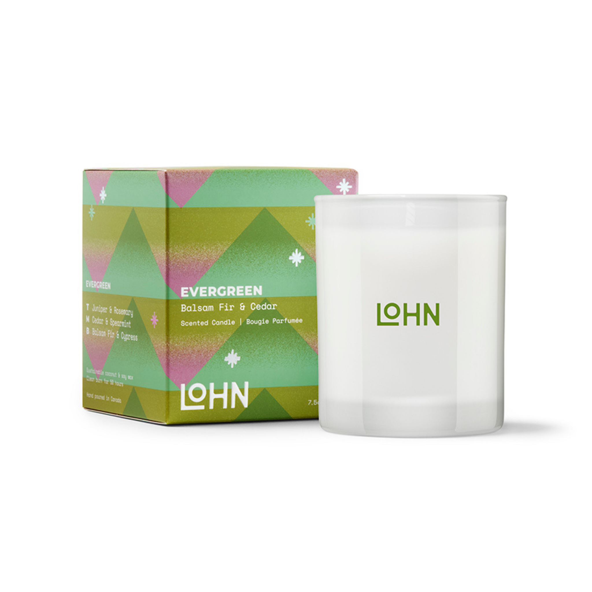 Evergreen Candle - Balsam Fir and Cedar