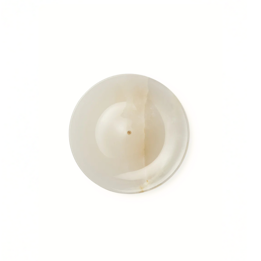 Marble Incense Holder - Cream