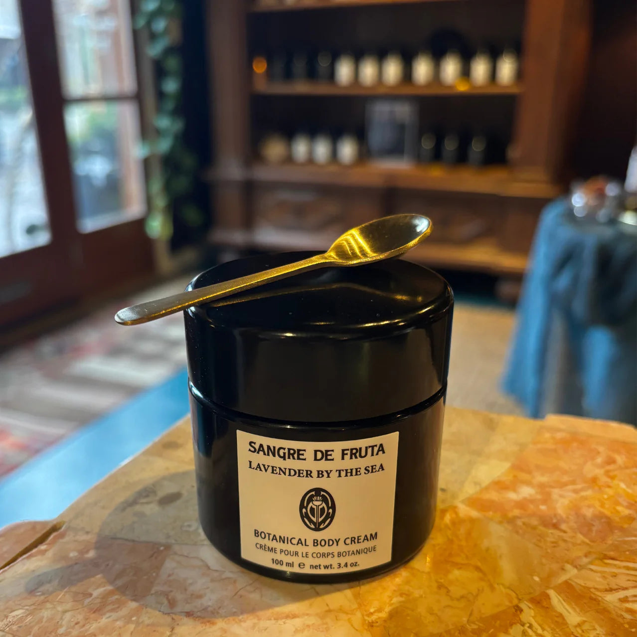 Brass Body Cream Spoon